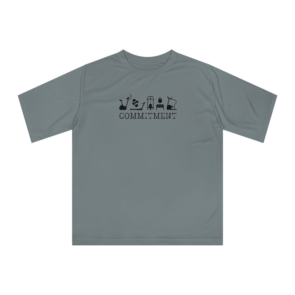 New You! Healthy you! Fit you! Commitment to Exercise Unisex Performance T-shirt, Fitness Tee, Workout Shirt, Gym Top, Healthy Lifestyle Apparel