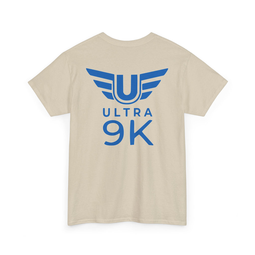 SW_Ultra 9K Logo Tee - Front and Back Print Blue Font - 100% Cotton