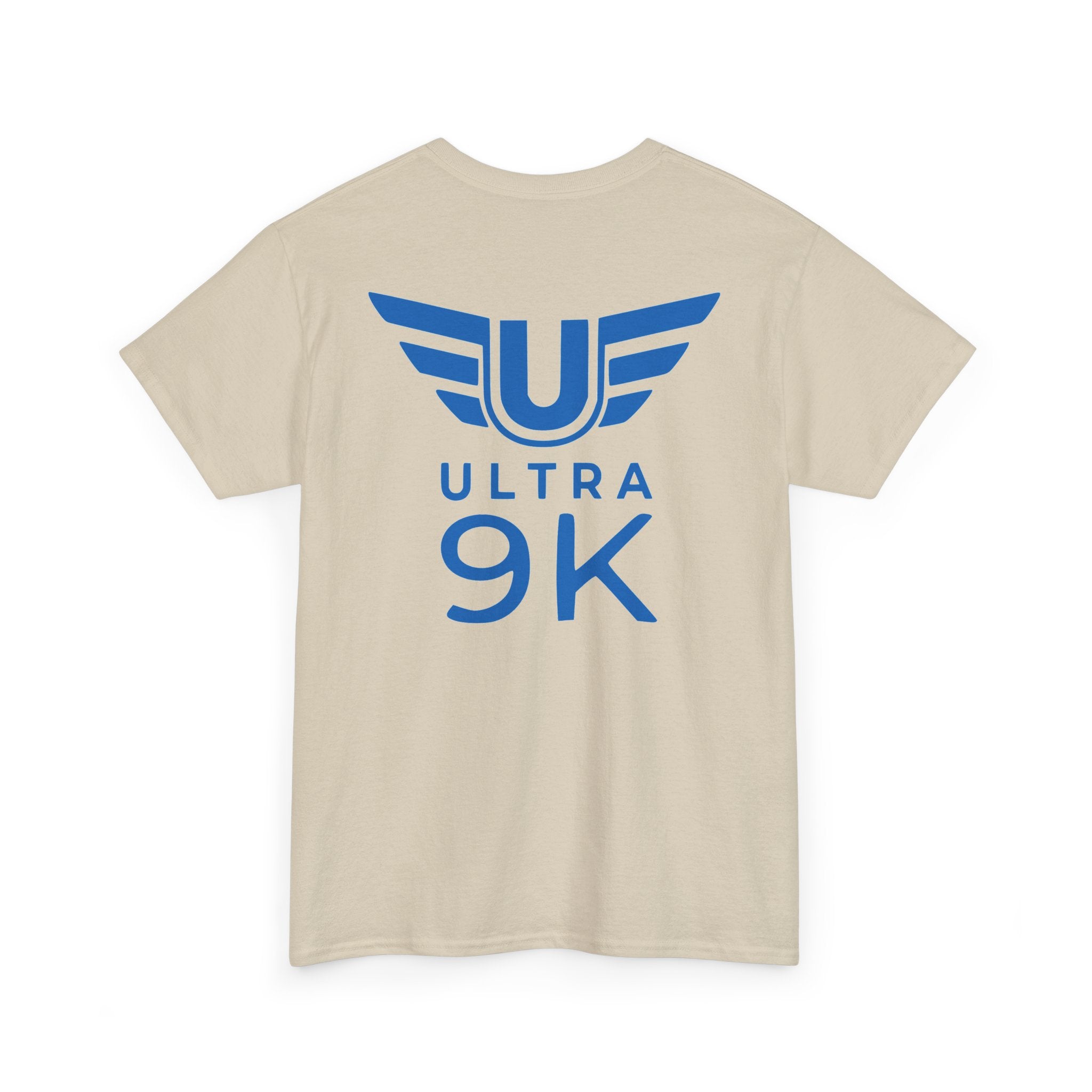 SW_Ultra 9K Logo Tee - Front and Back Print Blue Font - 100% Cotton
