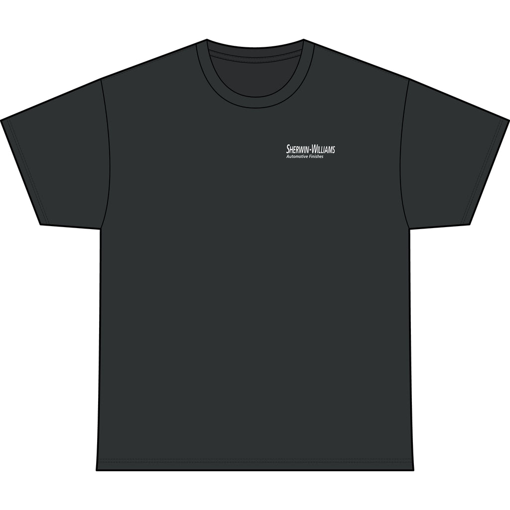 SW_SUNFIRE PRO Logo Performance Tee — Front & Back Design