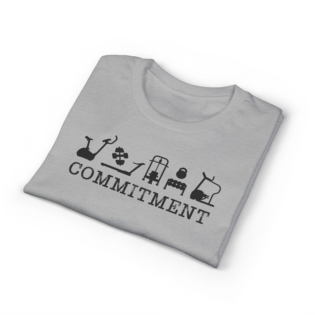 New You! Healthy you! Fit you! Commitment to Exercise Unisex Cotton T-shirt, Fitness Tee, Workout Shirt, Gym Top, Healthy Lifestyle Apparel