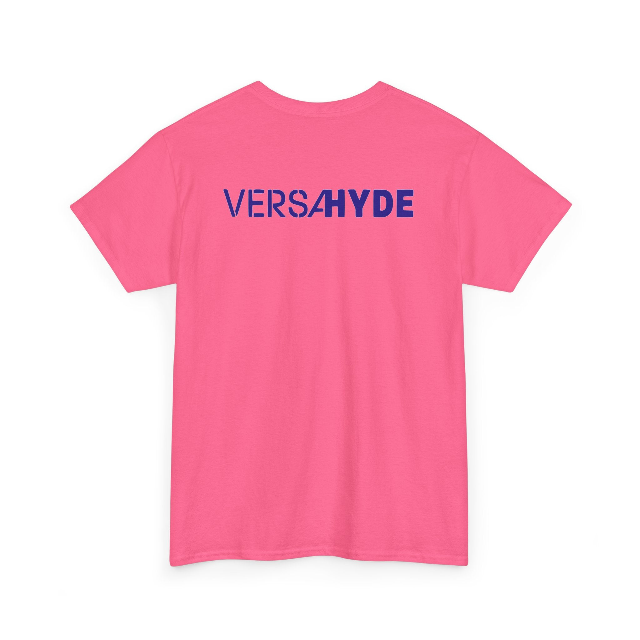 SW_VersaHyde Logo Tee - Front and Back Print Blue Font - 100% Cotton