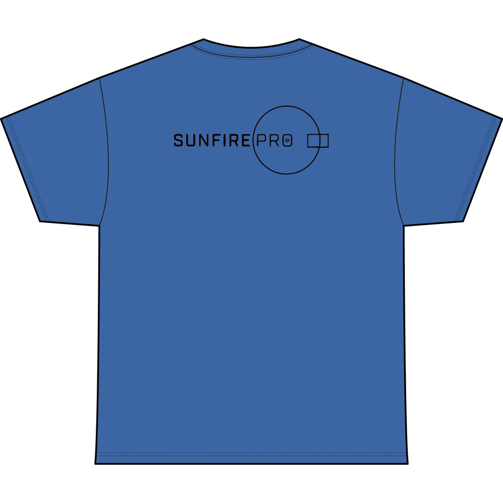 SW_SUNFIRE PRO Logo Performance Tee — Front & Back Design - Black Font