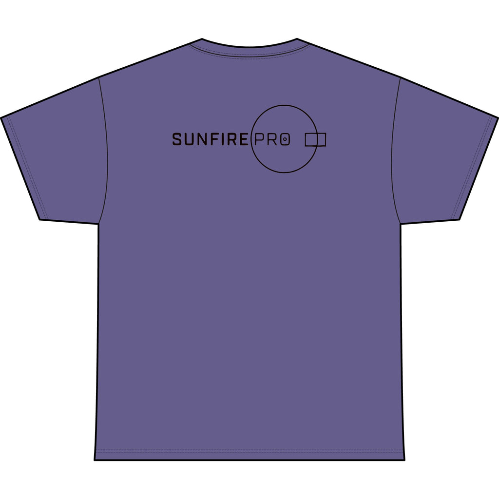 SW_SUNFIRE PRO Logo Performance Tee — Front & Back Design - Black Font