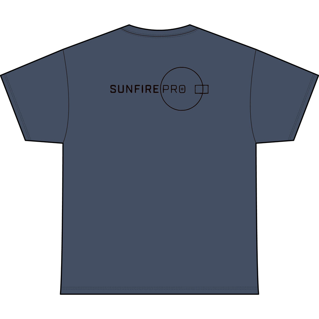 SW_SUNFIRE PRO Logo Performance Tee — Front & Back Design - Black Font