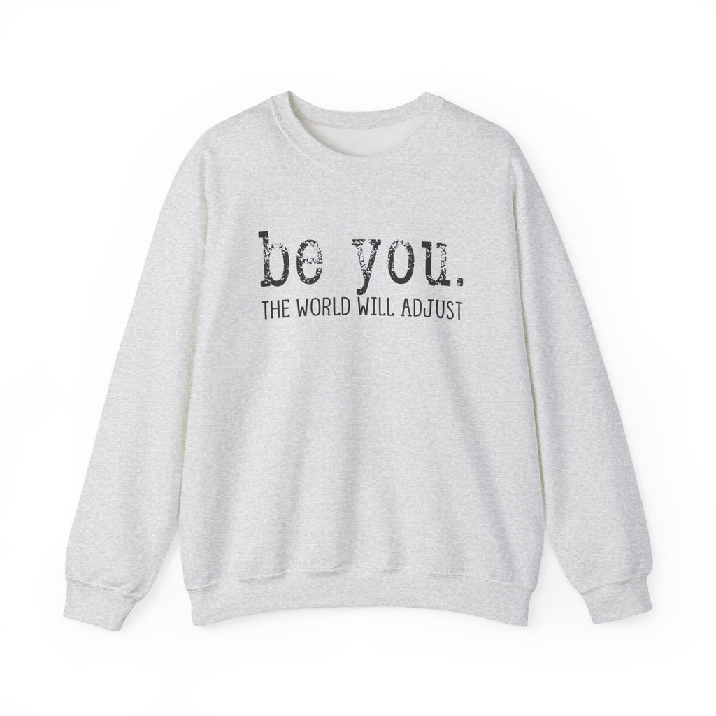 Live Love & BE YOU Crewneck Sweatshirt — Inspirational and Stylish Apparel for Everyday Comfort