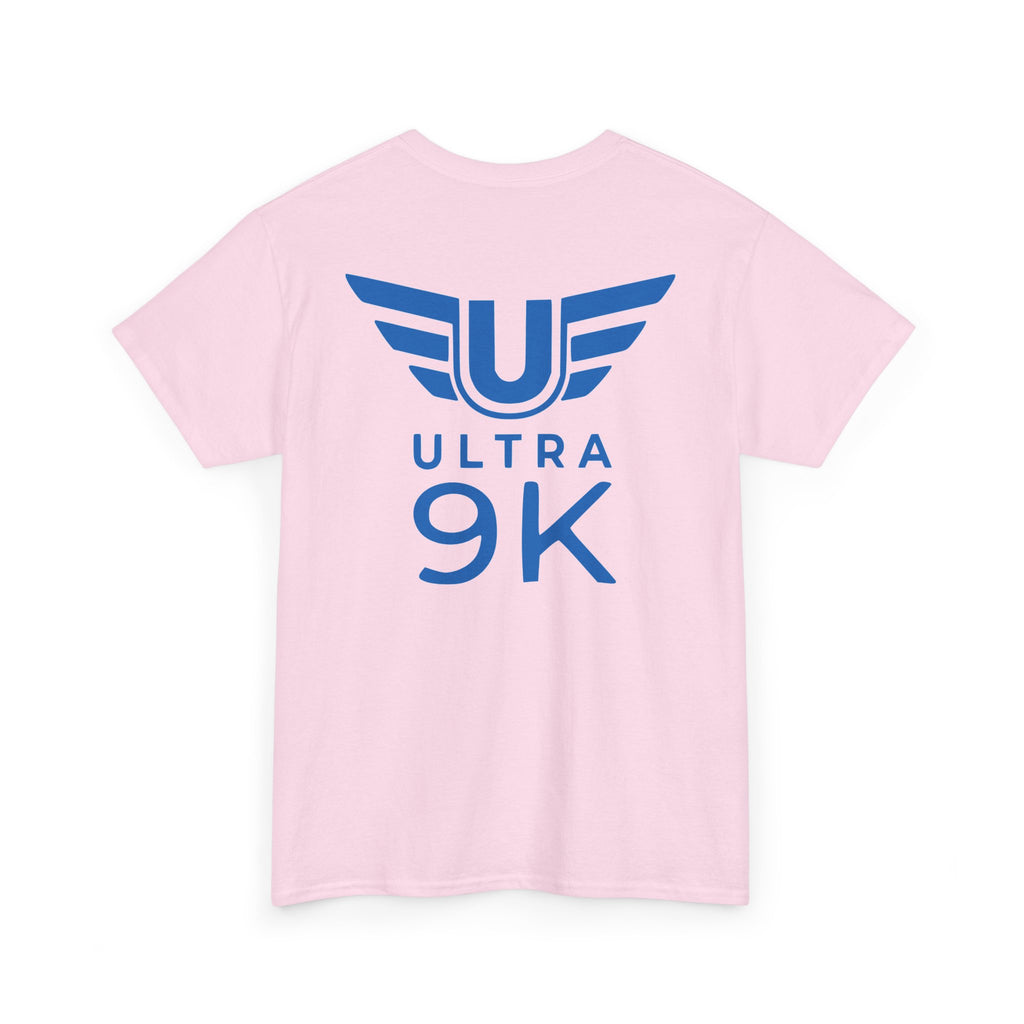 SW_Ultra 9K Logo Tee - Front and Back Print Blue Font - 100% Cotton