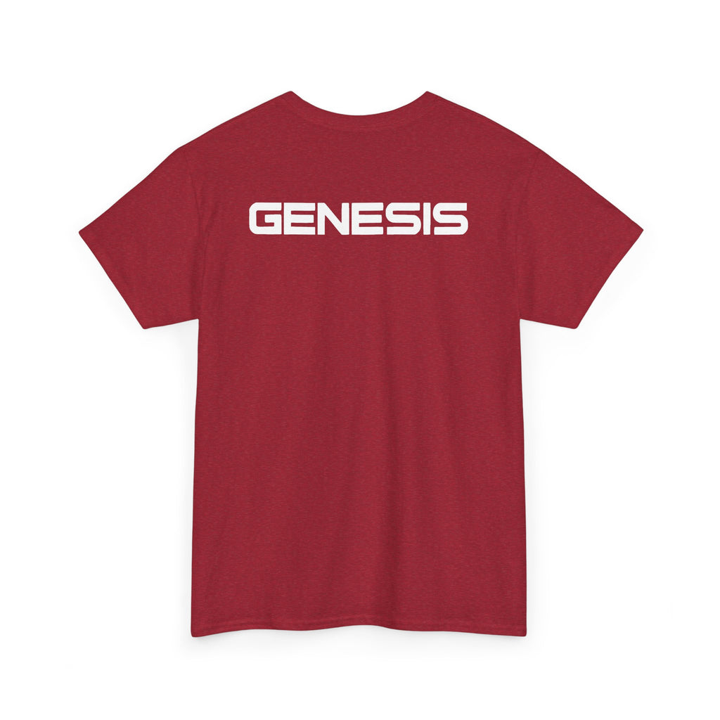 SW_Genesis Logo Tee - Front and Back Print - White Font - 100% Cotton