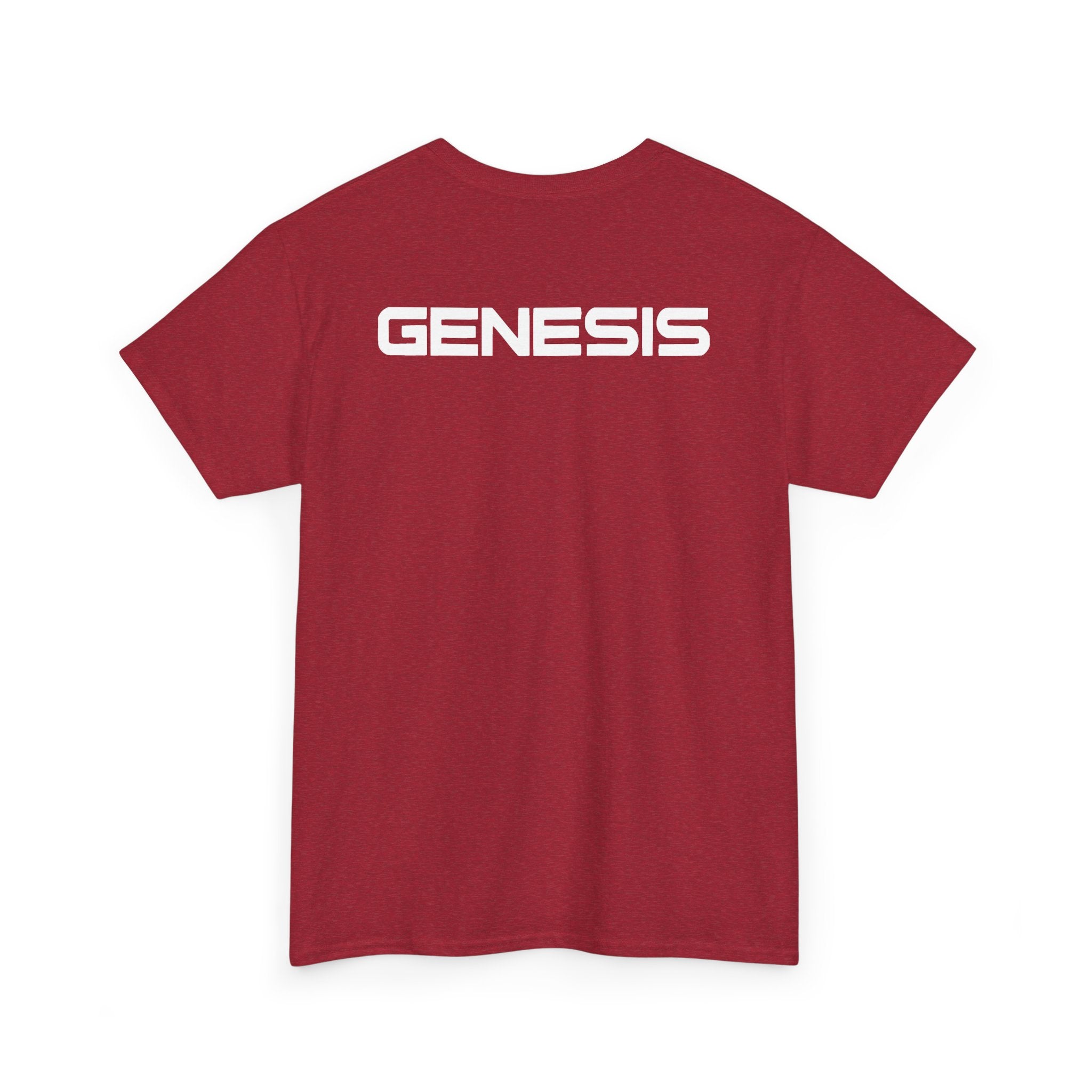 SW_Genesis Logo Tee - Front and Back Print - White Font - 100% Cotton