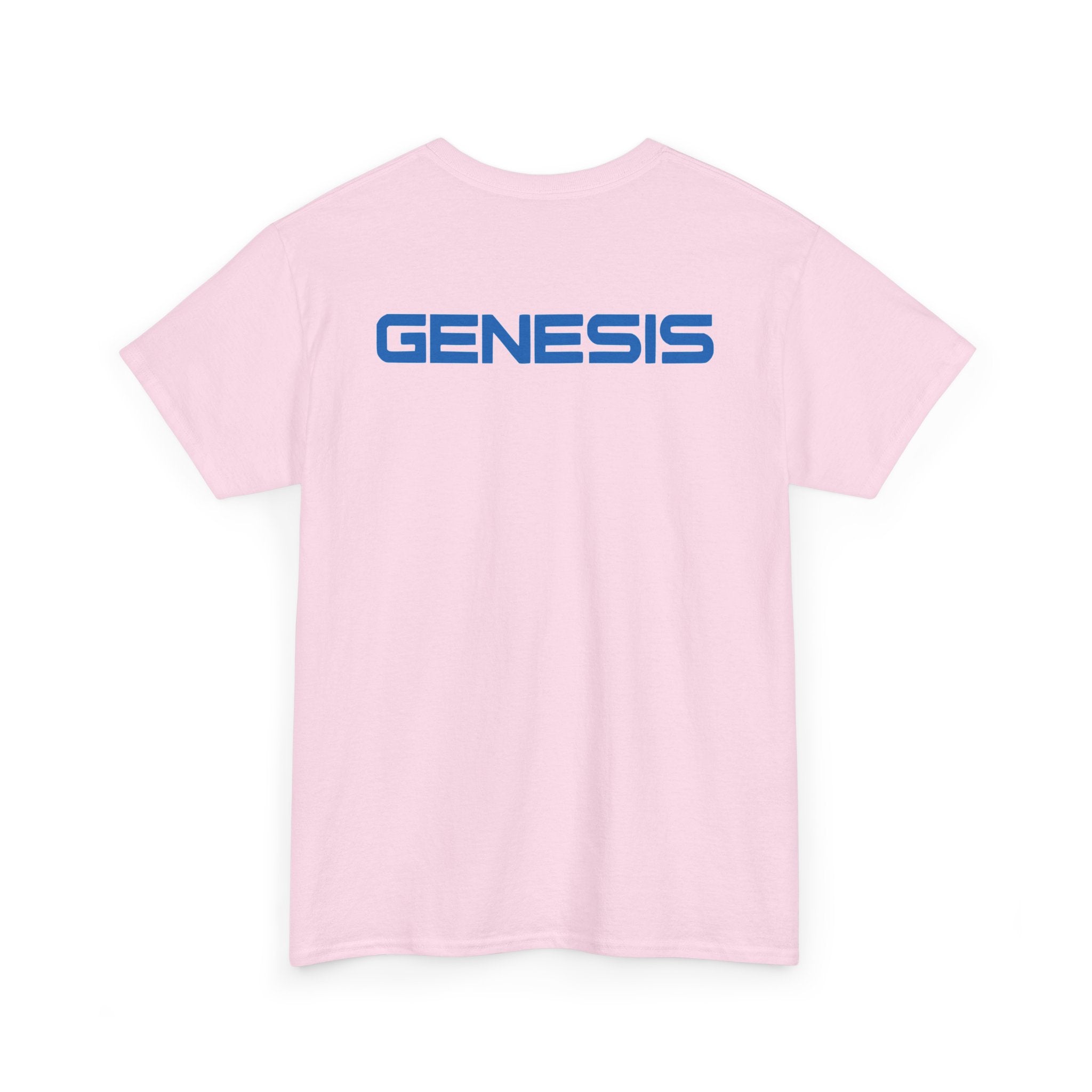 SW_Genesis Logo Tee - Front and Back Print Blue Font - 100% Cotton