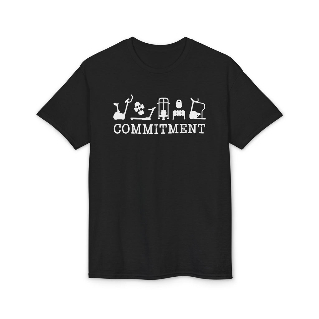 New You! Healthy you! Fit you! Commitment to Exercise Unisex Cotton T-shirt, Fitness Tee, Workout Shirt, Gym Top, Healthy Lifestyle Apparel