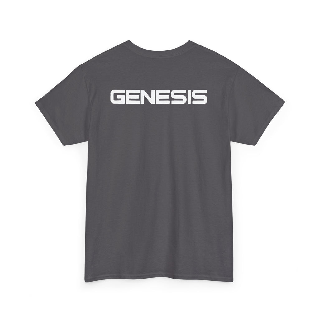SW_Genesis Logo Tee - Front and Back Print - White Font - 100% Cotton