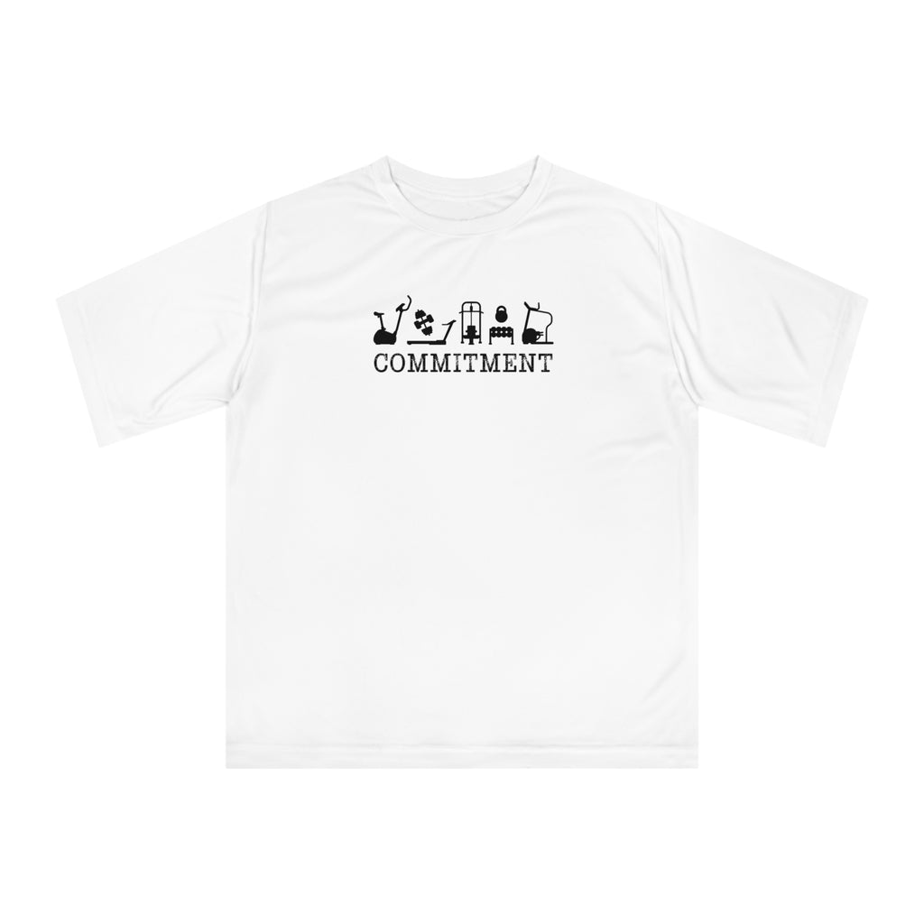 New You! Healthy you! Fit you! Commitment to Exercise Unisex Performance T-shirt, Fitness Tee, Workout Shirt, Gym Top, Healthy Lifestyle Apparel