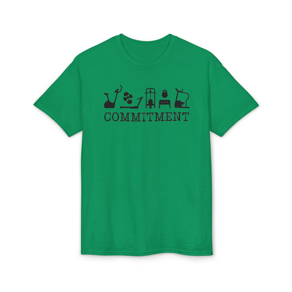 New You! Healthy you! Fit you! Commitment to Exercise Unisex Cotton T-shirt, Fitness Tee, Workout Shirt, Gym Top, Healthy Lifestyle Apparel