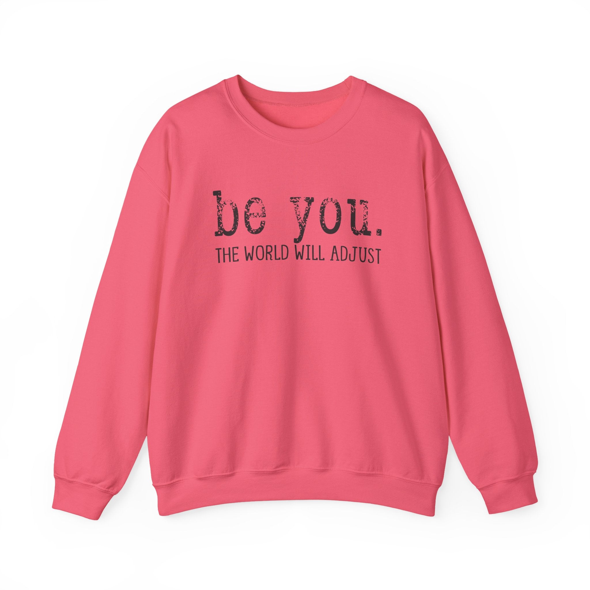 Live Love & BE YOU Crewneck Sweatshirt — Inspirational and Stylish Apparel for Everyday Comfort