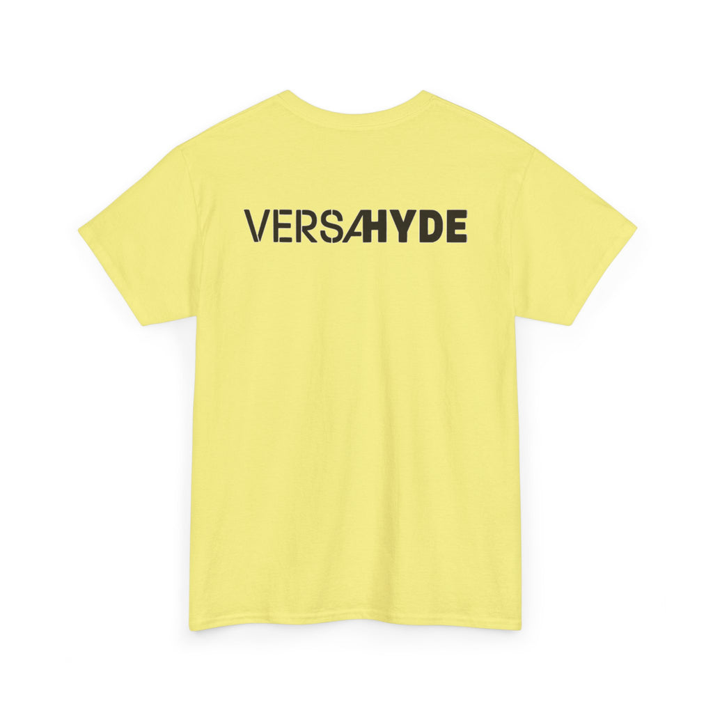 SW_VersaHyde Logo Tee - Front and Back Print Black Font - 100% Cotton